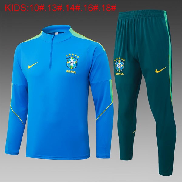 Enfant Training Top Brésil 2026-27 Bleu 3